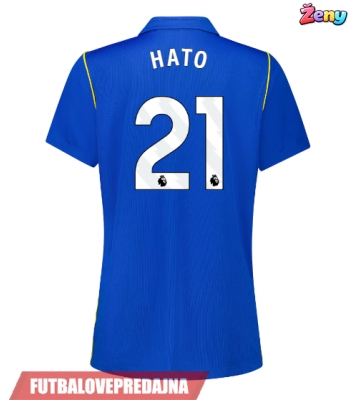 Lacne Ženy Futbalové dres Chelsea Jorrel Hato #21 2026-27 Krátky Rukáv - Domáci